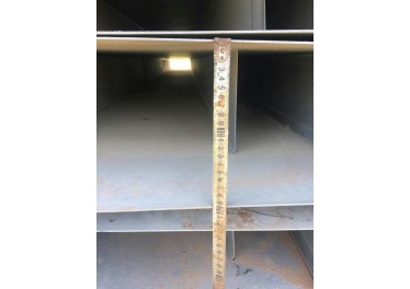 全新镀锌电缆线糟，宽80-长6米厚度2.5有60吨山东聊城提货15098448688