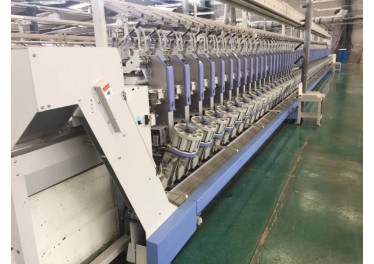 新货供应 日本村田21C-S自动络筒机，72锭，络菲Zeint电清，筒纱输送带Ad自动络纱装置