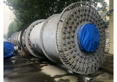 2.4m20m内蒸汽管束滚筒烘干机已到梁山市场，接受预订