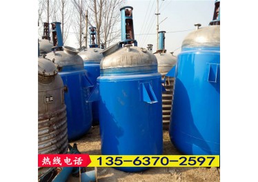 新到二手3吨不锈钢反应釜 5吨不锈钢反应釜九成新