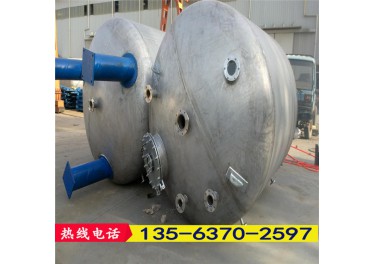 长期出售二手搪瓷反应釜 不锈钢反应釜 二手钛材反应釜