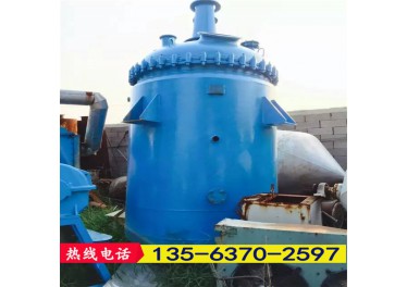 低价直供机械密封反应釜 3吨搪瓷反应釜 工业搪瓷反应釜