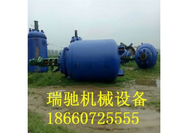 出售10立方不锈钢电加热反应釜内盘管不锈钢反应釜