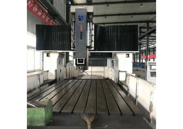 已定2014年南通国盛4027数控龙门铣床，两线一硬，发那科0IMD系统