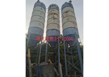 贵州遵义地区出售100吨水泥罐低价出售