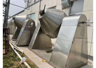出售二手3000L搪瓷双锥干燥机