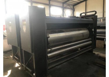 出售纸箱机械设备双色开槽水墨印刷机2900*700型