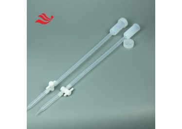 进口特氟龙材质定制PFA酸式滴定管具四氟活塞可调节活栓